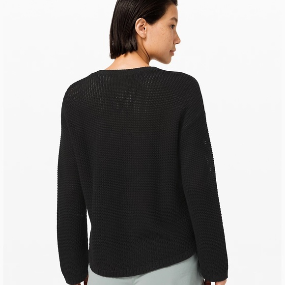easy embrace long sleeve sweater